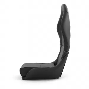 Sedile sportivo a guscio pieghevole in ecopelle nera Tenzo-R-image-6199598