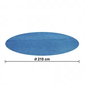 Ø 210cm solar cover heat film BESTWAY Flowclear blue for pool swimming pool