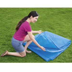 Ø 210cm solar cover heat film BESTWAY Flowclear blue for pool swimming pool