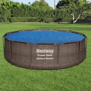 Ø 210cm solar cover heat film BESTWAY Flowclear blue for pool swimming pool