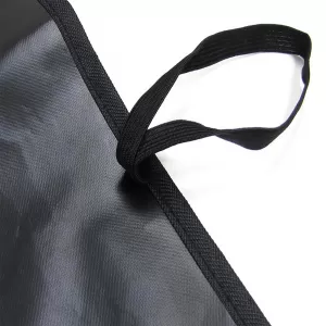 Universal trunk tray with loading edge protector Black 100x80x40cm