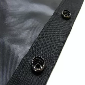 Universal trunk tray with loading edge protector Black 100x80x40cm