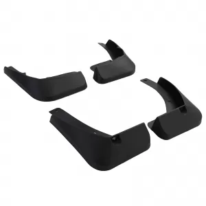 Mudflap set front and rear black for VW Golf 7.5 17-19