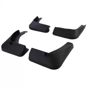 Mudflap set front and rear black for VW Golf 7.5 17-19