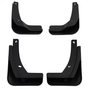 Mudflap set front and rear black for VW Golf 7.5 17-19
