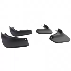 Mud flap set front and rear black for VW Touareg CR from 18 with R-Line