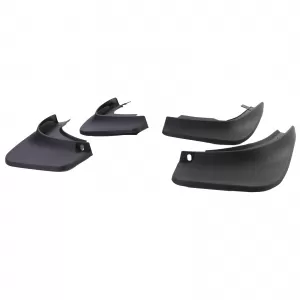 Mud flap set front and rear black for VW Touareg CR from 18 with R-Line
