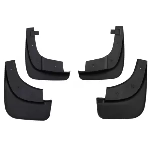 Mud flap set front and rear black for VW Touareg CR from 18 with R-Line