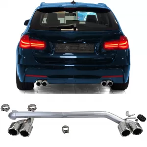 image-37-Kipufogóvég duplex 4-csöves megjelenés átalakító BMW F30 F31 320 325 328 330 modellekhez
