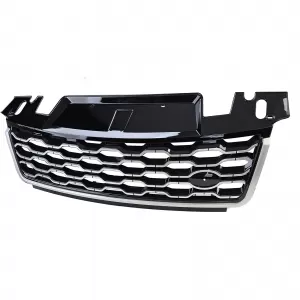 Radiator Grille Performance Black Silver for Range Rover Sport L494 2017-2022
