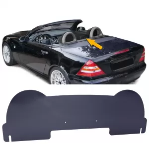 Wind deflector windschott acrylic glass smoke tinted for Mercedes SLK R170 96-04