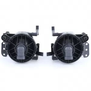 Clear glass fog lights HB4 black smoke suitable for BMW 3 Series E90 E91 from 05