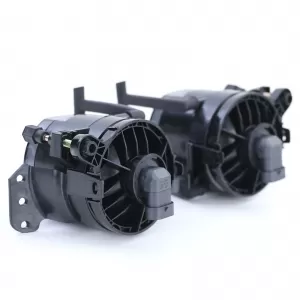 Clear glass fog lights HB4 black smoke suitable for BMW 3 Series E90 E91 from 05