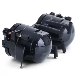 Clear Glass Fog Lights Black Smoke Set for 3 Series BMW E46 Coupe Convertible 03-07