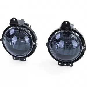 Clear Glass Fog Lights Black Smoke for Mini R55 R56 R57 R58 R59 06-13
