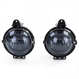 Clear Glass Fog Lights Black Smoke for Mini R55 R56 R57 R58 R59 06-13