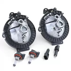 Clear Glass Fog Lights Black Smoke for Mini R55 R56 R57 R58 R59 06-13