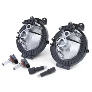 Clear Glass Fog Lights Black Smoke for Mini R55 R56 R57 R58 R59 06-13