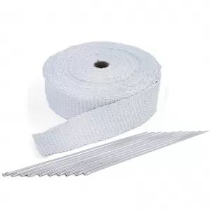 Auspuff Hitzeschutzband Thermoband Keramik bis 1300°C  50mmx2mm 10Meter