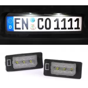 image-36-LED rendszámtábla világítás 6000K BMW X5 F15 2013-2018