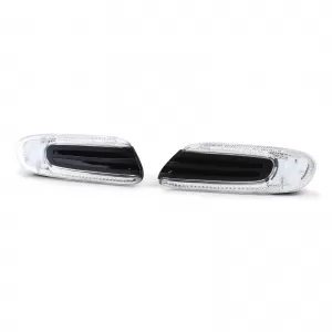LED side indicators with black trim for Mini One Cooper F55 F56 F57 2014-2021