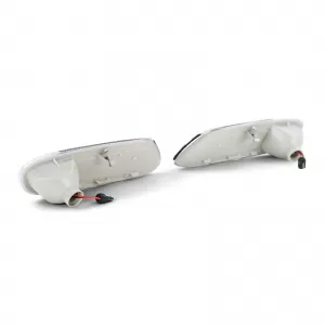 LED side indicators with black trim for Mini One Cooper F55 F56 F57 2014-2021