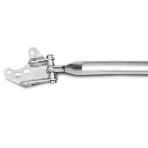 Adjustable aluminum strut brace for Ford Fiesta VI JA8 from 08