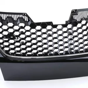 Sport honeycomb radiator grille without emblem with chrome trim for VW Golf 5 GTI 03-09