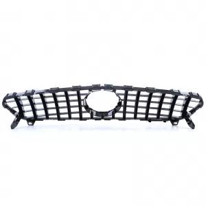 Sport radiator grille gloss black for Mercedes A-Class W176 facelift 15-18