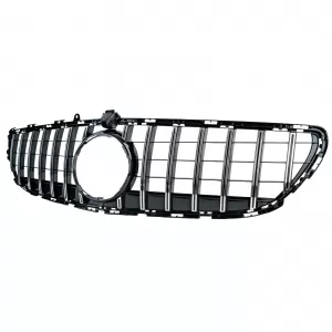 Sport grille chrome black fits for Mercedes CLS C218 X218 Facelift 14-18