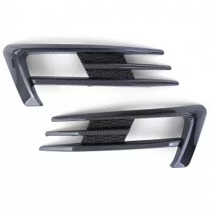 Fog light frame grille GTI look carbon style for VW Golf 7 12-17