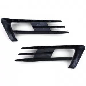Fog light frame grille GTI look carbon style for VW Golf 7 12-17