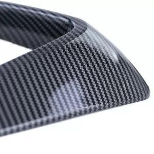 Fog light frame grille GTI look carbon style for VW Golf 7 12-17