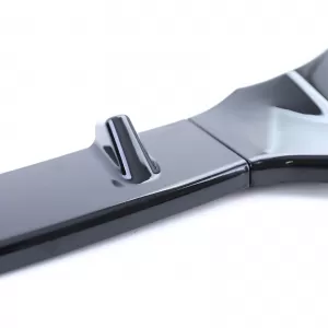 Front Spoiler Lip Sport Performance Gloss Black for VW Golf 6 2008-2012