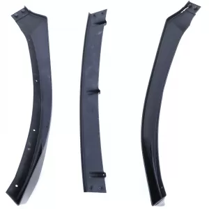 Front Spoiler Lip Sport Performance Gloss Black for VW Golf 6 2008-2012