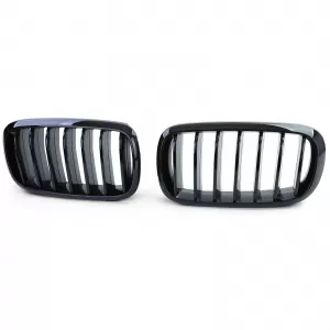 Sport front grille gloss black for BMW X5 F15 X6 F16 2013-2019
