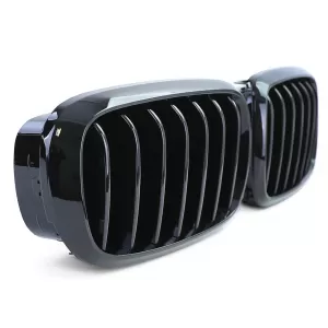 Sport front grille gloss black for BMW X5 F15 X6 F16 2013-2019