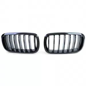 Sport front grille gloss black for BMW X5 F15 X6 F16 2013-2019