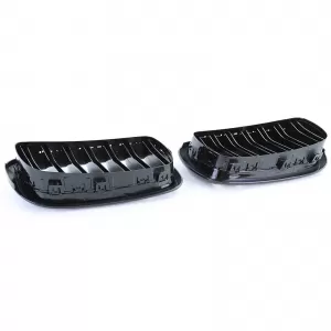 Sport front grille gloss black for BMW X5 F15 X6 F16 2013-2019