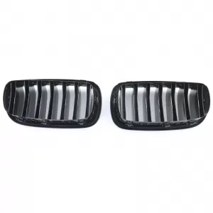 Sport front grille gloss black for BMW X5 F15 X6 F16 2013-2019