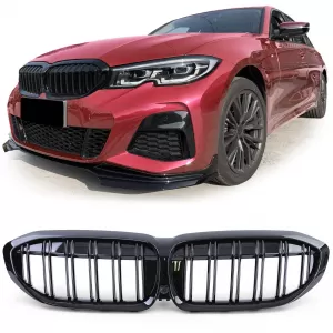image-30-Sport dupla lamellás performance fényes fekete hűtőrács BMW 3-as G20 G21 18-