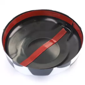 Fuel cap cover checkered black white suitable for Mini F55 F56 F57 13-21