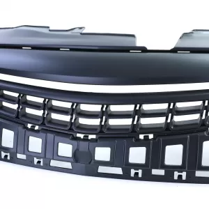 Sport grille without emblem black for Opel Corsa D 11-14