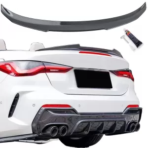 image-2-Hátsó spoiler ducktail carbon look BMW 4-es G22 G23 2020-tól
