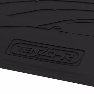 Car Rubber Floor Mats Black Premium Set for Porsche Panamera 970 2009-2016