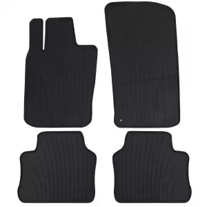 Car Rubber Floor Mats Black Premium Set for Porsche Panamera 970 2009-2016