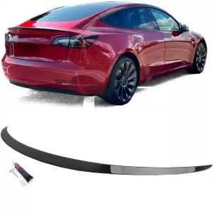 image-3-Performance hátsó spoiler ajak fényes fekete Tesla Model 3 2017-