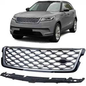 image-12-Sport Grille Black Silver fits for Range Rover Velar L560 2017-2023