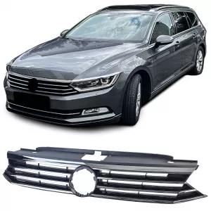 image-33-Hűtőrács fekete króm díszlécekkel VW Passat B8 3G facelift előtti 2014-2019