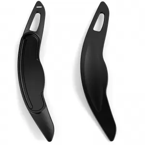 Paddle shifter extension aluminum black fits Mini Cooper F55 F56 Convertible F57